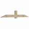 Ekena Millwork Eugene Rough Sawn Timber Gable Bracket, Douglas Fir, 96"W x 16"H x 4"D x 6"F, 4/12 Pitch GBW096X16X0406EUG00RDF - alternate 3